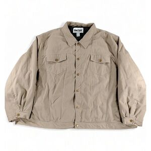 KingSize Canvas Trucker Jacket 6XL Cotton Workwear Gorpcore Streetwear Winter
